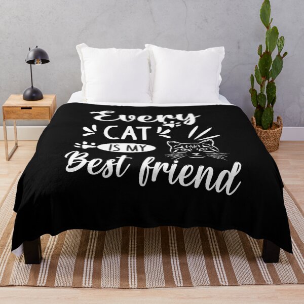 Item preview, Every Cat Is My Best Friend-Best Friend Cat-So Cute Pinky Saying-Funny Gift For Cat Girl designed and sold by Rassitni.