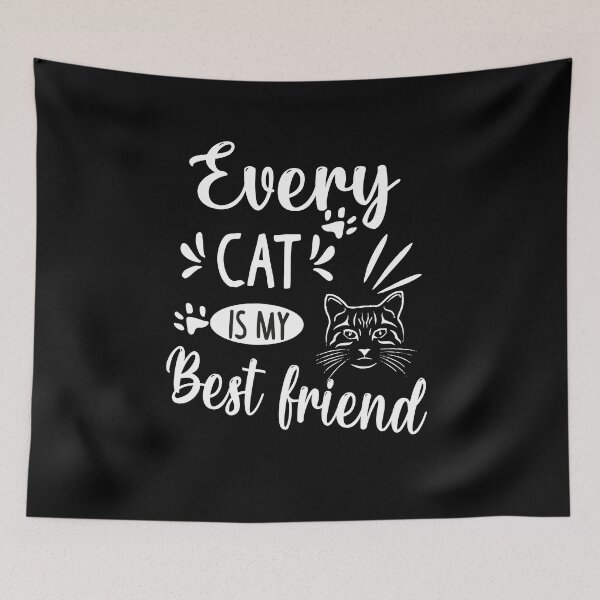 Item preview, Every Cat Is My Best Friend-Best Friend Cat-So Cute Pinky Saying-Funny Gift For Cat Girl designed and sold by Rassitni.