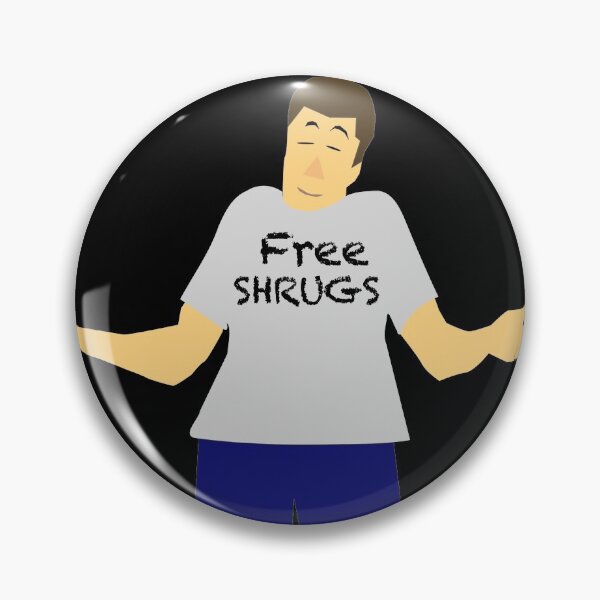 Item preview, Free Shrugs Hugs No sé designed and sold by MOP-tees.