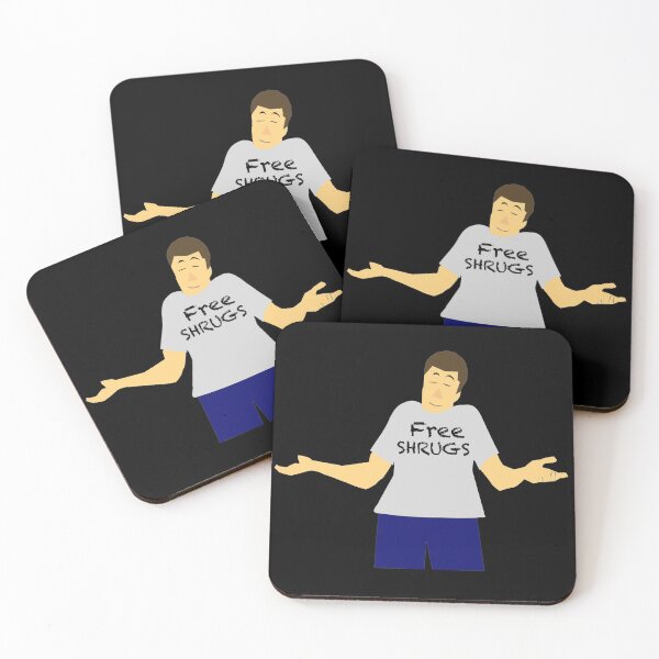 Item preview, Free Shrugs Hugs Dunno designed and sold by MOP-tees.