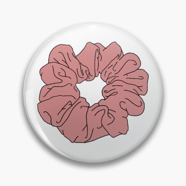 Item preview, Pink Scrunchie Sticker designed and sold by Kaitlyn Beimel.