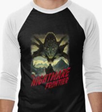 DIE NIGHTMARE GRENZE Baseballshirt für Männer