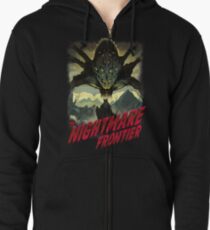 THE NIGHTMARE FRONTIER Zipped Hoodie