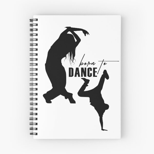 Item preview, Born to dance breakdance black color designed and sold by ELIFNATION.
