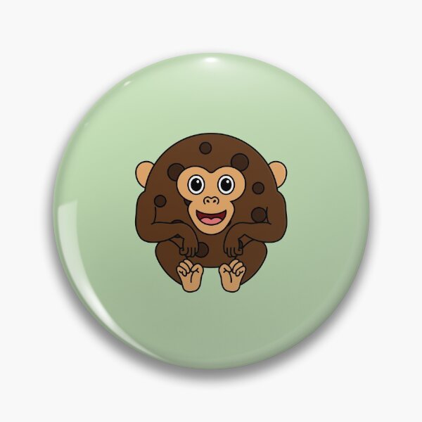 Item preview, Chocolate Chimp Cookie - Pun - Wordplay designed and sold by ambertanderes.