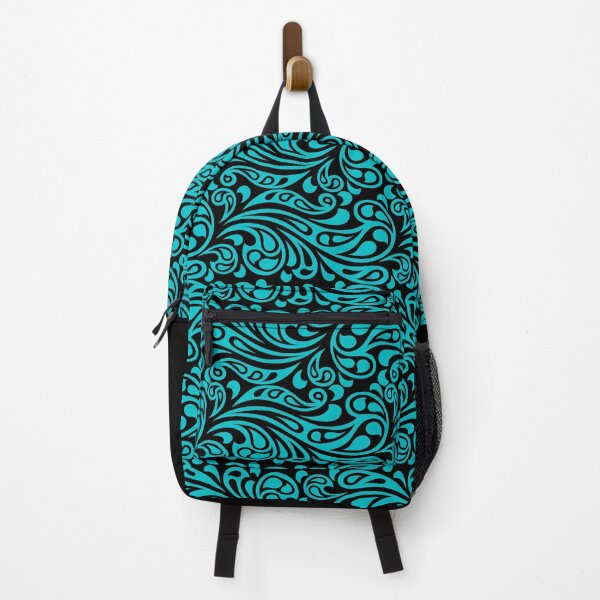 Item preview, Abstract Aqua Blue Waves designed and sold by foxcreative.
