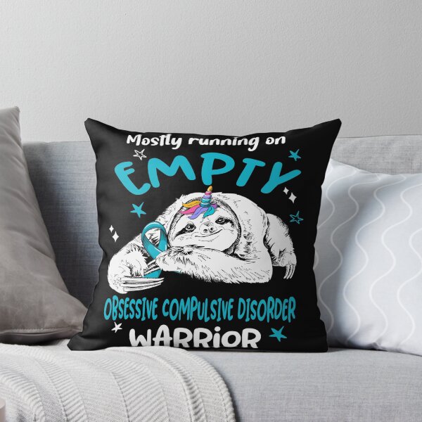 Item preview, Mostly running on Empty Obsessive Compulsive Disorder Warrior designed and sold by ElizabethS809.