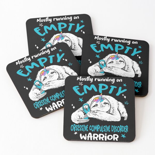 Item preview, Mostly running on Empty Obsessive Compulsive Disorder Warrior designed and sold by ElizabethS809.