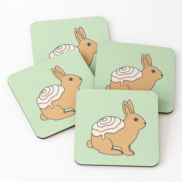 Item preview, Cinnabun Bunny - Pun - Wordplay designed and sold by ambertanderes.