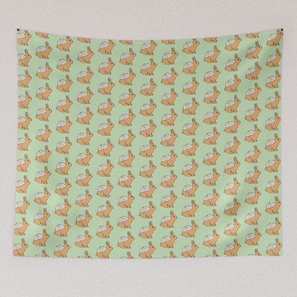 Item preview, Cinnabun Bunny - Pun - Wordplay designed and sold by ambertanderes.
