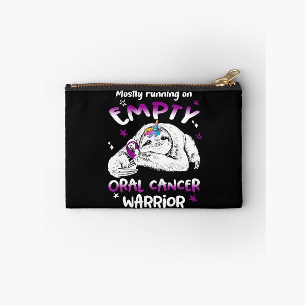 Item preview, Mostly running on Empty Oral Cancer Warrior designed and sold by ElizabethS809.