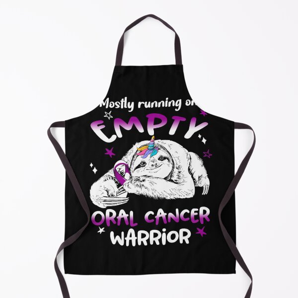 Item preview, Mostly running on Empty Oral Cancer Warrior designed and sold by ElizabethS809.