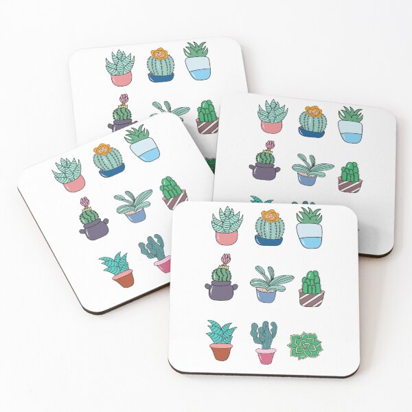 Item preview, Cute Succulent Sticker Sheet designed and sold by Kaitlyn Beimel.