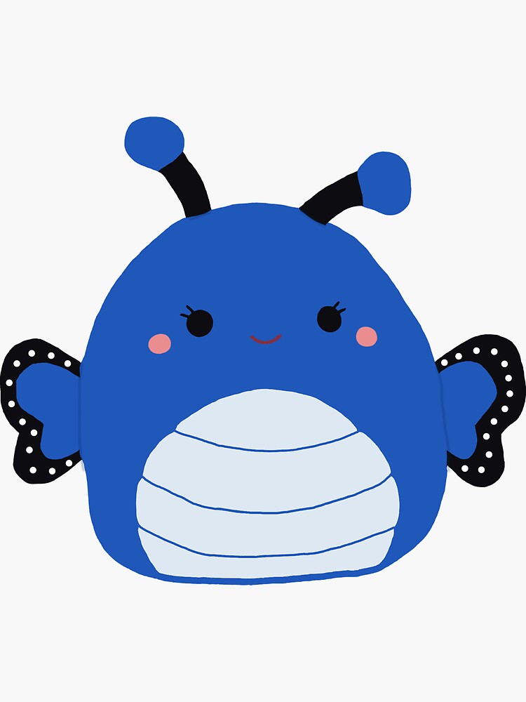 Squishmallow Original Waverly The Butterfly (azul) 12.7 Cm