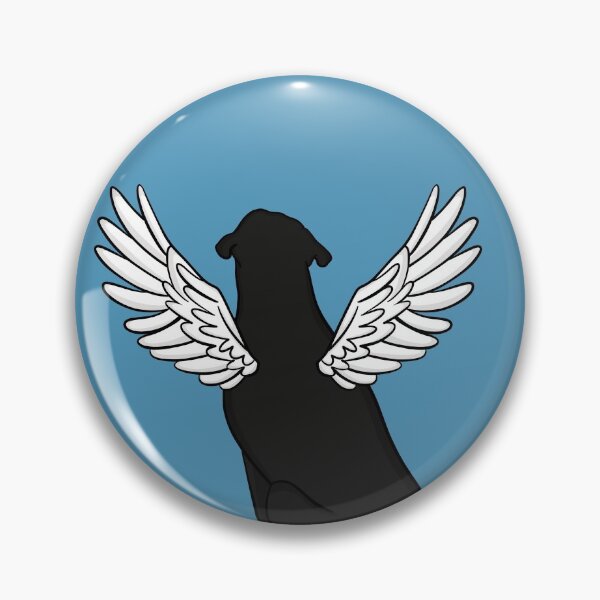 Item preview, My Guardian Angel: Black Labrador Retriever  designed and sold by rmcbuckeye.
