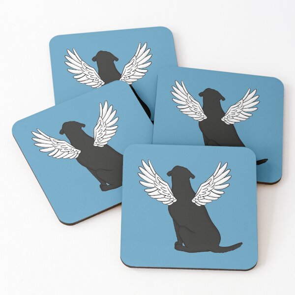 Item preview, My Guardian Angel: Black Labrador Retriever  designed and sold by rmcbuckeye.