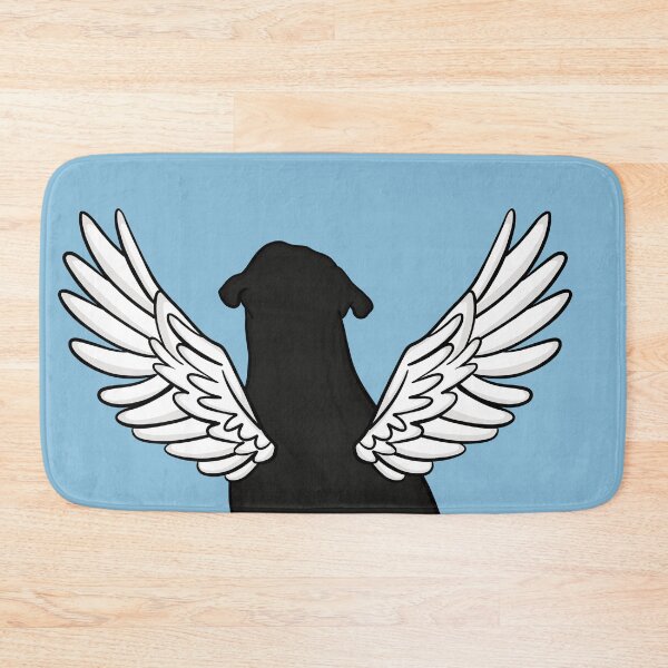 Item preview, My Guardian Angel: Black Labrador Retriever  designed and sold by rmcbuckeye.