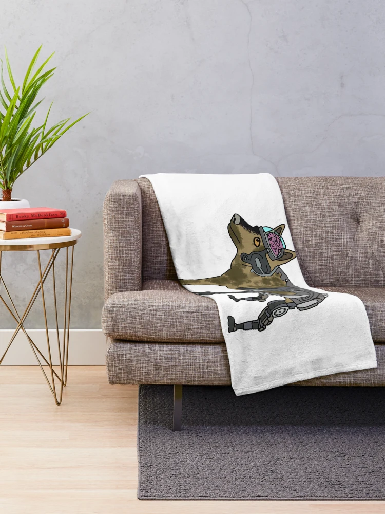 Thumbnail 2 of 6, Throw Blanket, Rex Cartoon (Less Lines) designed and sold by Ratch2929.