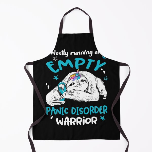 Item preview, Mostly running on Empty Panic Disorder Warrior designed and sold by ElizabethS809.
