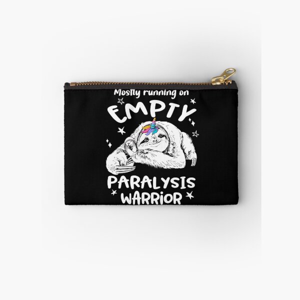Item preview, Mostly running on Empty Paralysis Warrior designed and sold by ElizabethS809.