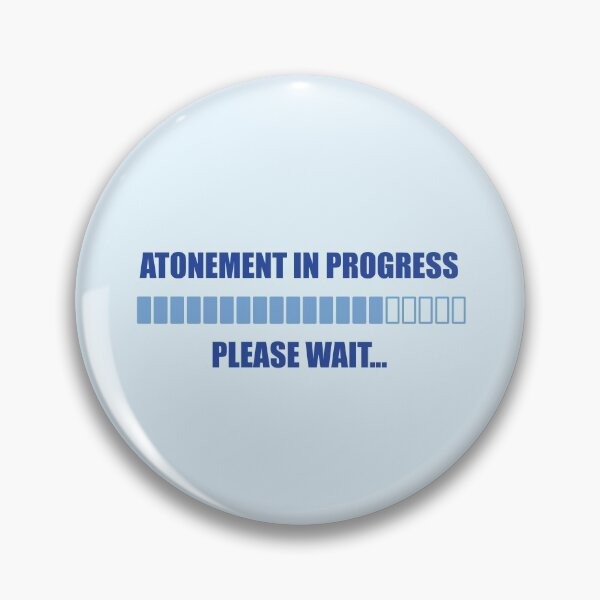 Item preview, Atonement in Progress Please Wait - Yom Kippur designed and sold by ambertanderes.