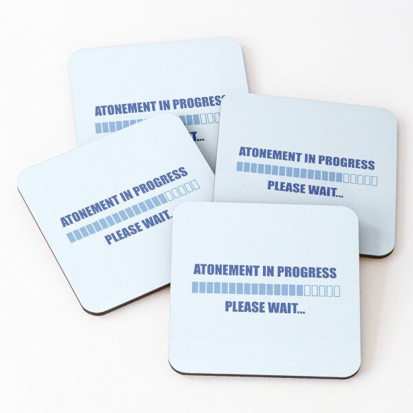 Item preview, Atonement in Progress Please Wait - Yom Kippur designed and sold by ambertanderes.