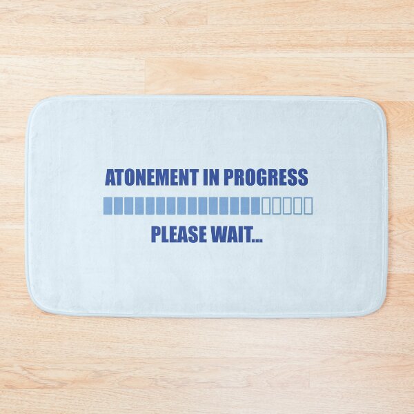 Item preview, Atonement in Progress Please Wait - Yom Kippur designed and sold by ambertanderes.