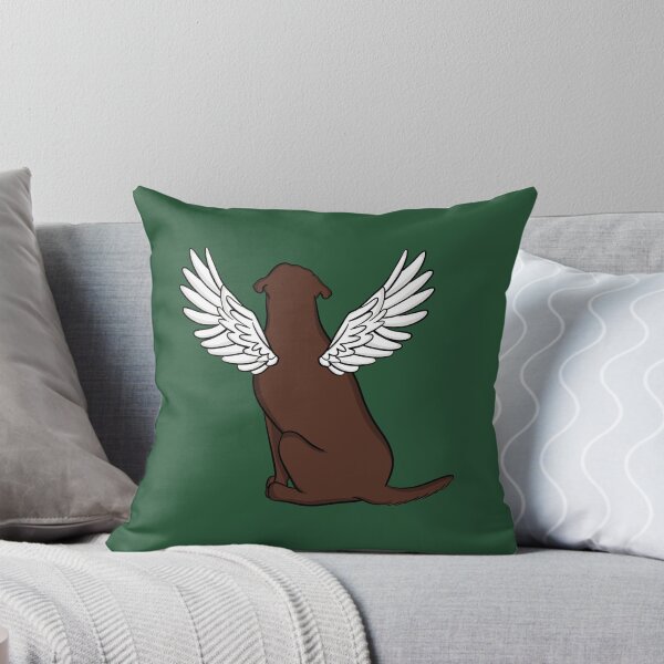 Item preview, My Guardian Angel: Chocolate Labrador Retriever  designed and sold by rmcbuckeye.