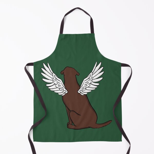 Item preview, My Guardian Angel: Chocolate Labrador Retriever  designed and sold by rmcbuckeye.