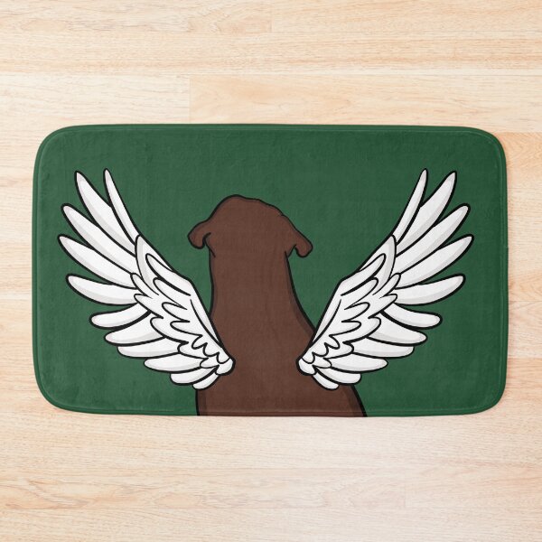 Item preview, My Guardian Angel: Chocolate Labrador Retriever  designed and sold by rmcbuckeye.