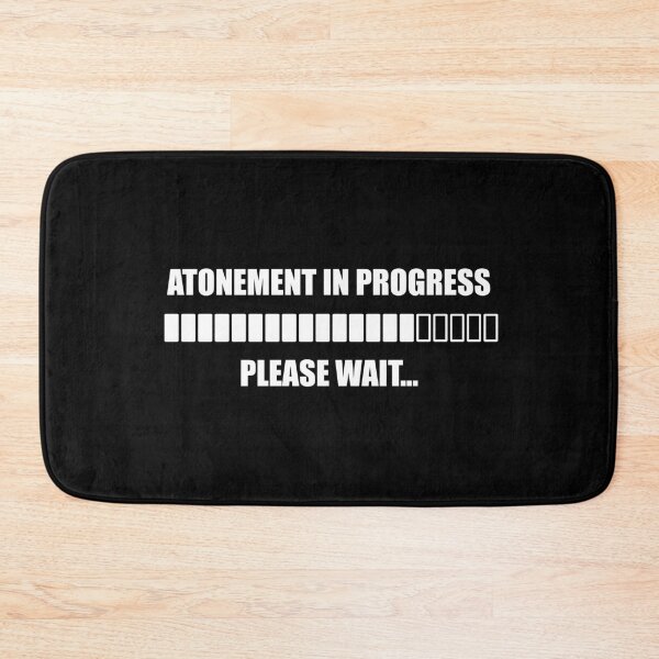 Item preview, Atonement in Progress Please Wait - Yom Kippur designed and sold by ambertanderes.