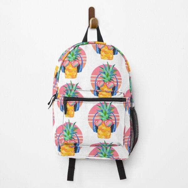 Item preview, Funny Pineapple with Sunglasses and Headphones Illustration designed and sold by nightjing.