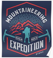 Mountaineering Poster