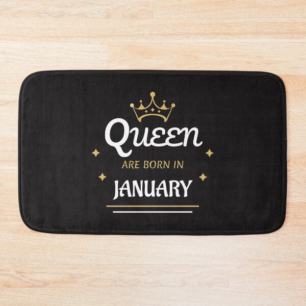 Item preview, Queen Are Born In January - Vintage Style designed and sold by Creative Tee Store.