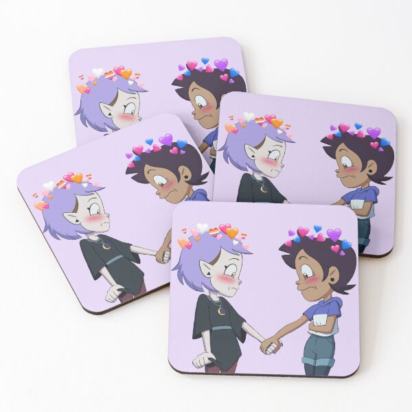 Item preview, canon lumity with bisexual and lesbian hearts, the owl house season two designed and sold by Diygurugirl.
