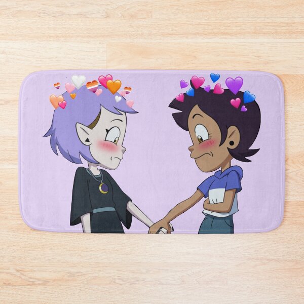 Item preview, canon lumity with bisexual and lesbian hearts, the owl house season two designed and sold by Diygurugirl.