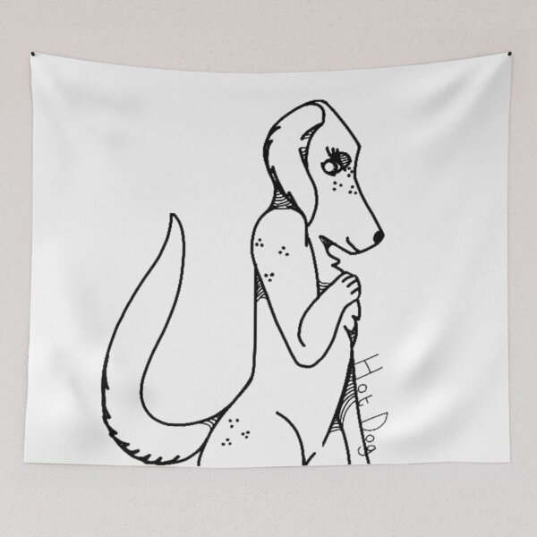 Item preview, Hot. Dog.  designed and sold by beckyhowling.
