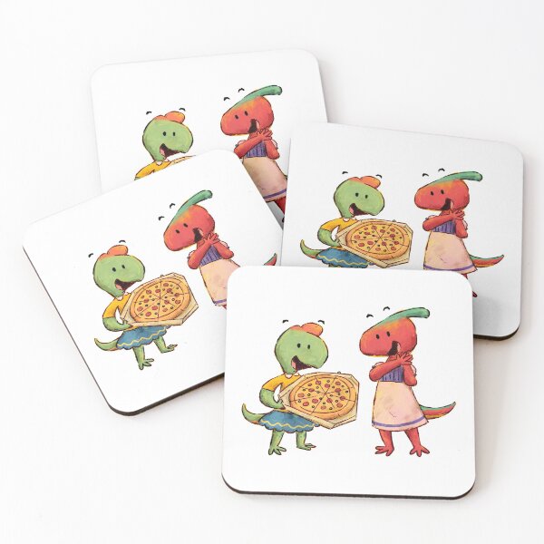 Item preview, Olivia Oviraptor and Pippie Parasaurolophus designed and sold by OwlHollow.
