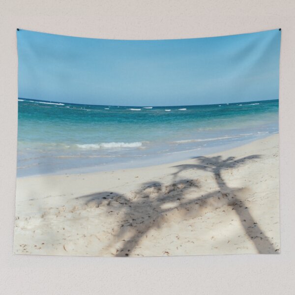 Item preview, Palm Tree Blue Sky White Sand Beach  designed and sold by OiaK.