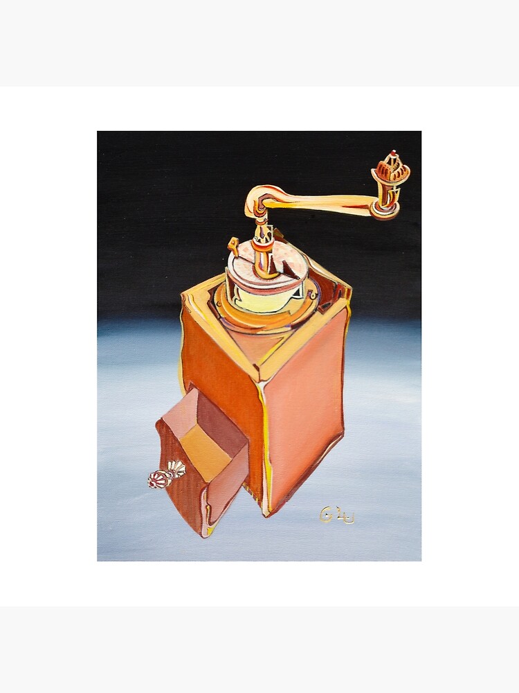 Thumbnail 4 of 4, Pillow, coffee-grinder designed and sold by GalleryGiselle.