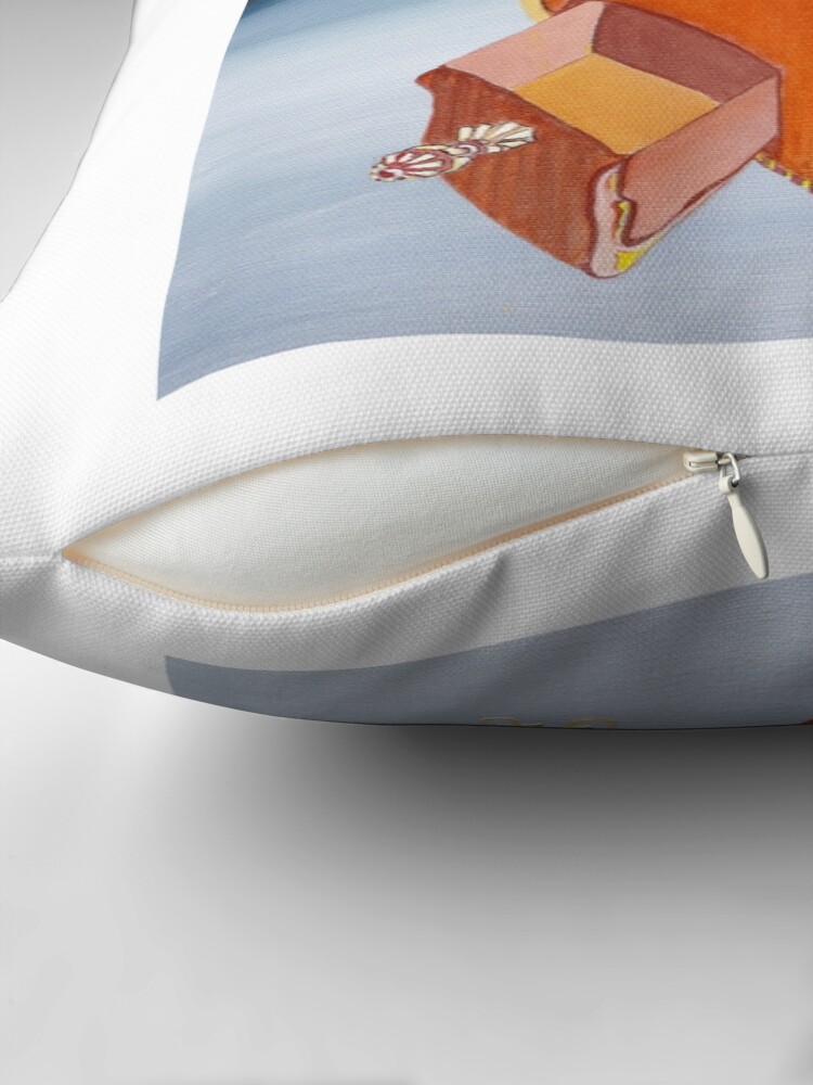 Thumbnail 2 of 4, Pillow, coffee-grinder designed and sold by GalleryGiselle.