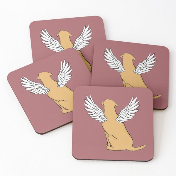 Item preview, My Guardian Angel: Yellow Labrador Retriever  designed and sold by rmcbuckeye.