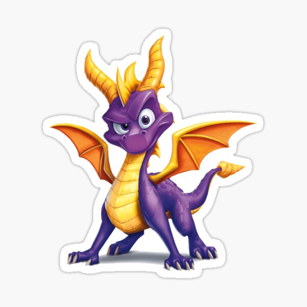 Dragon Spyro Sticker