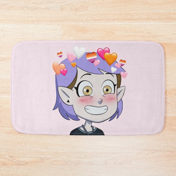Item preview, happy blushing amity blight with new hair from the owl house season two designed and sold by Diygurugirl.
