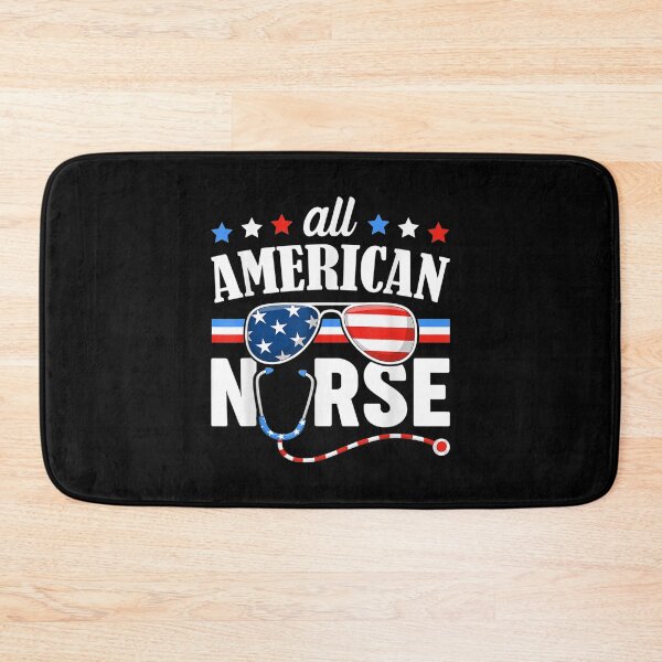 Item preview, All American Nurse, 4th of July, Patriotic USA Flag, Nursing  designed and sold by GerdaShop.