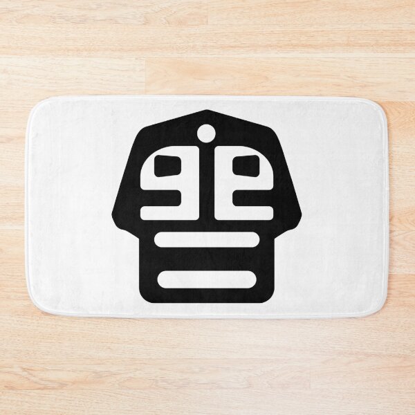 Item preview, Aztec Wrestling Mask Symbol designed and sold by boneytoes.
