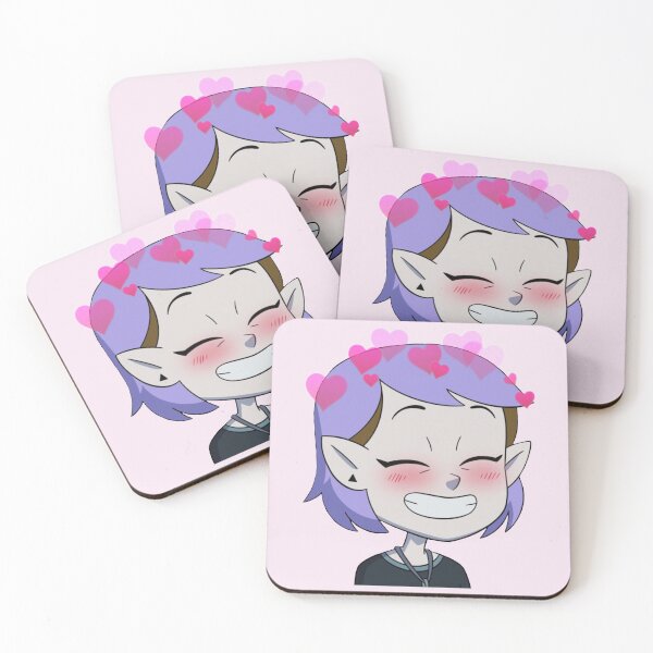 Item preview, happy blushing amity blight with new hair from the owl house season two designed and sold by Diygurugirl.