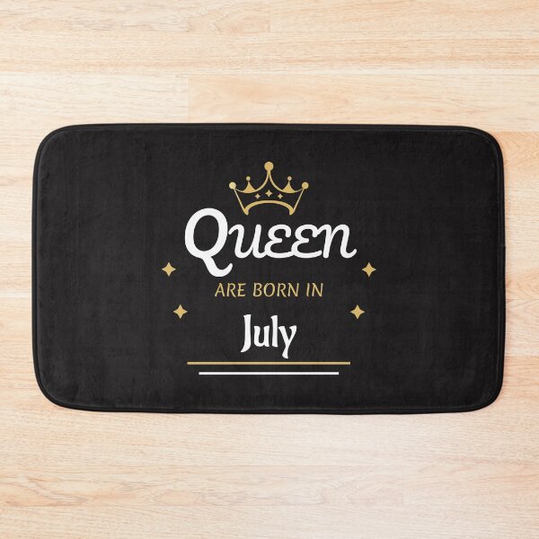 Item preview, Queen Are Born In July - Vintage Style designed and sold by Creative Tee Store.