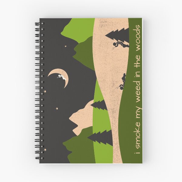 Item preview, I smoke my weed in the woods vertical designed and sold by Banks Sisters.