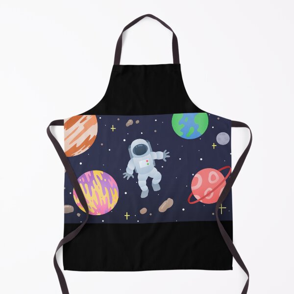 Artikelvorschau, Weltraum-Galaxie mit Astronaut und Planeten-Illustration entworfen und verkauft von nightjing.